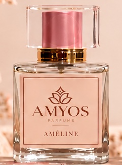 AMYOS AMÉLINE perfume bottle – soft floral and musk scent
