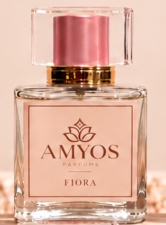 AMYOS FIORA perfume bottle – fruity floral playful scent